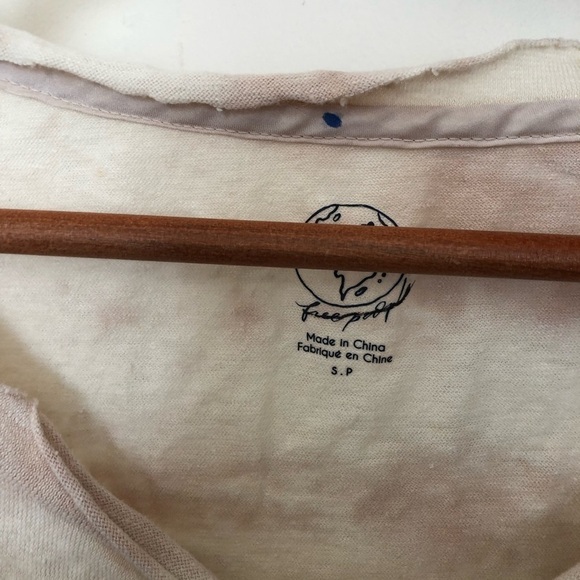 Free people tie dye sleeveless thong bodysuit - Picture 3 of 3